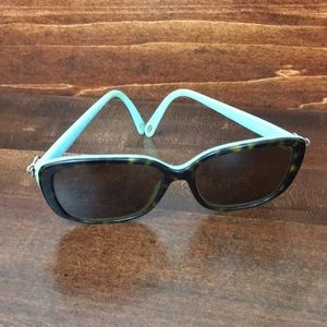 Tiffany & Co. TF 4092 Sunglasses Havana Blue